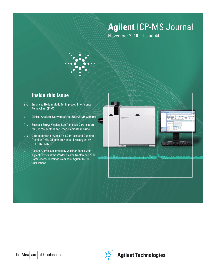 Pdf Agilent Icp Ms Journal