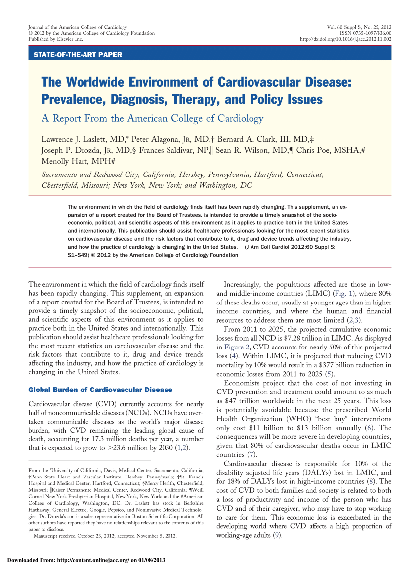 case study on cardiovascular disease