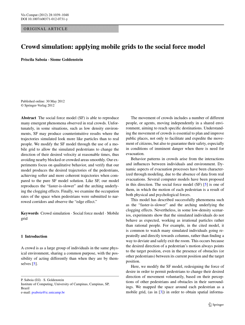 Figure 4 from Microsimulations of Arching, Clogging, and Bursty Exit  Phenomena in Crowd Dynamics