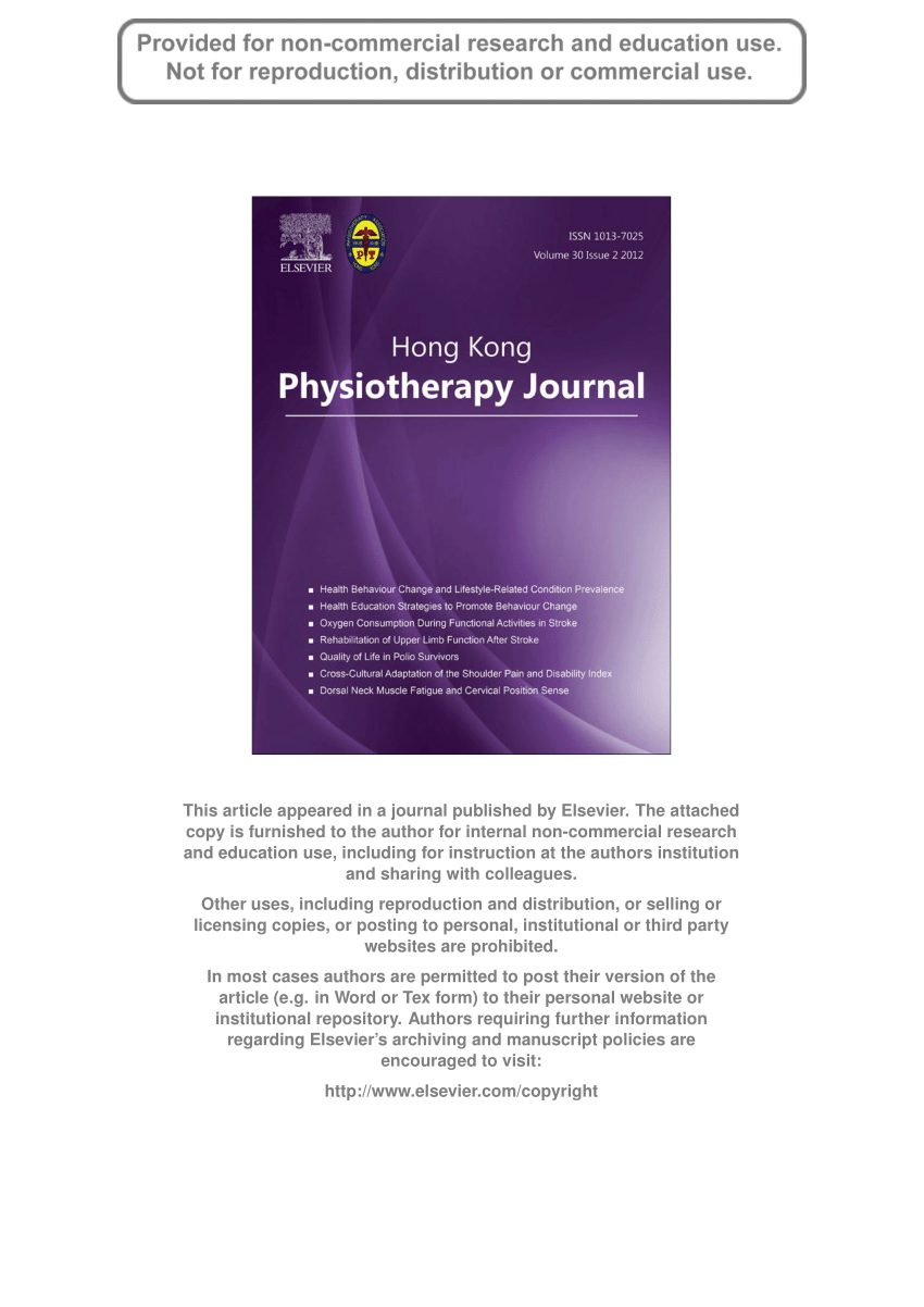 physical therapy literature review topics