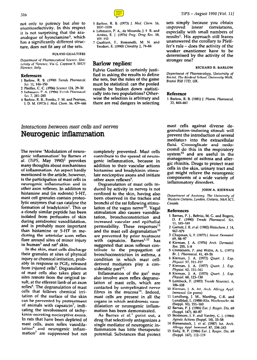 (PDF) Trends in Pharmacological Sciences