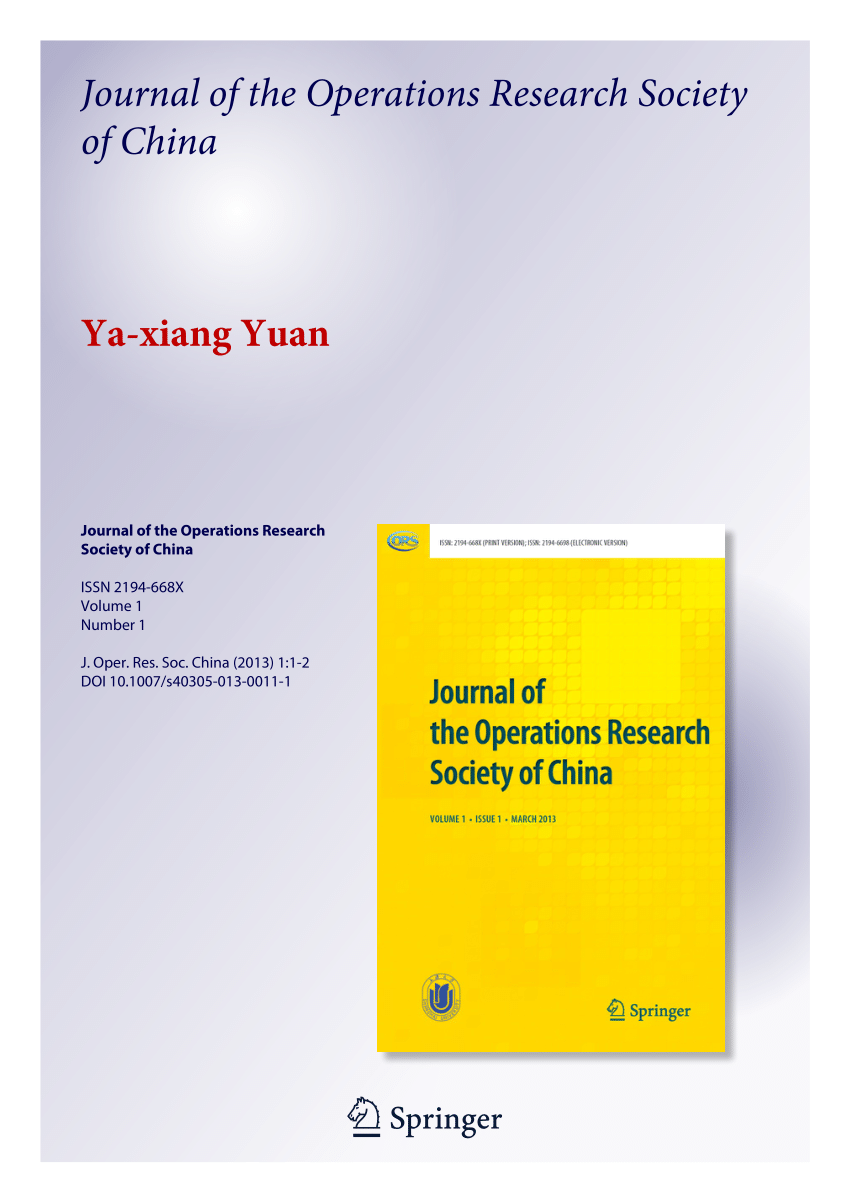 journal of the operational research society