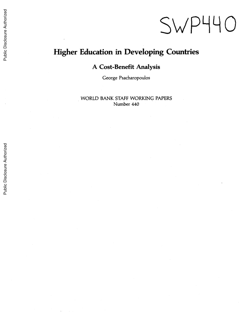 education in developing countries essay