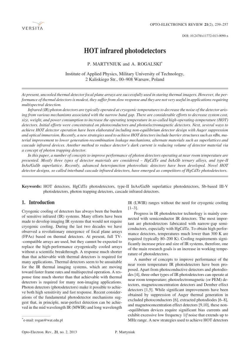 Long-wave infrared detector (TO-5) with integrated 100 MHz preamplifie -  Boston Electronics