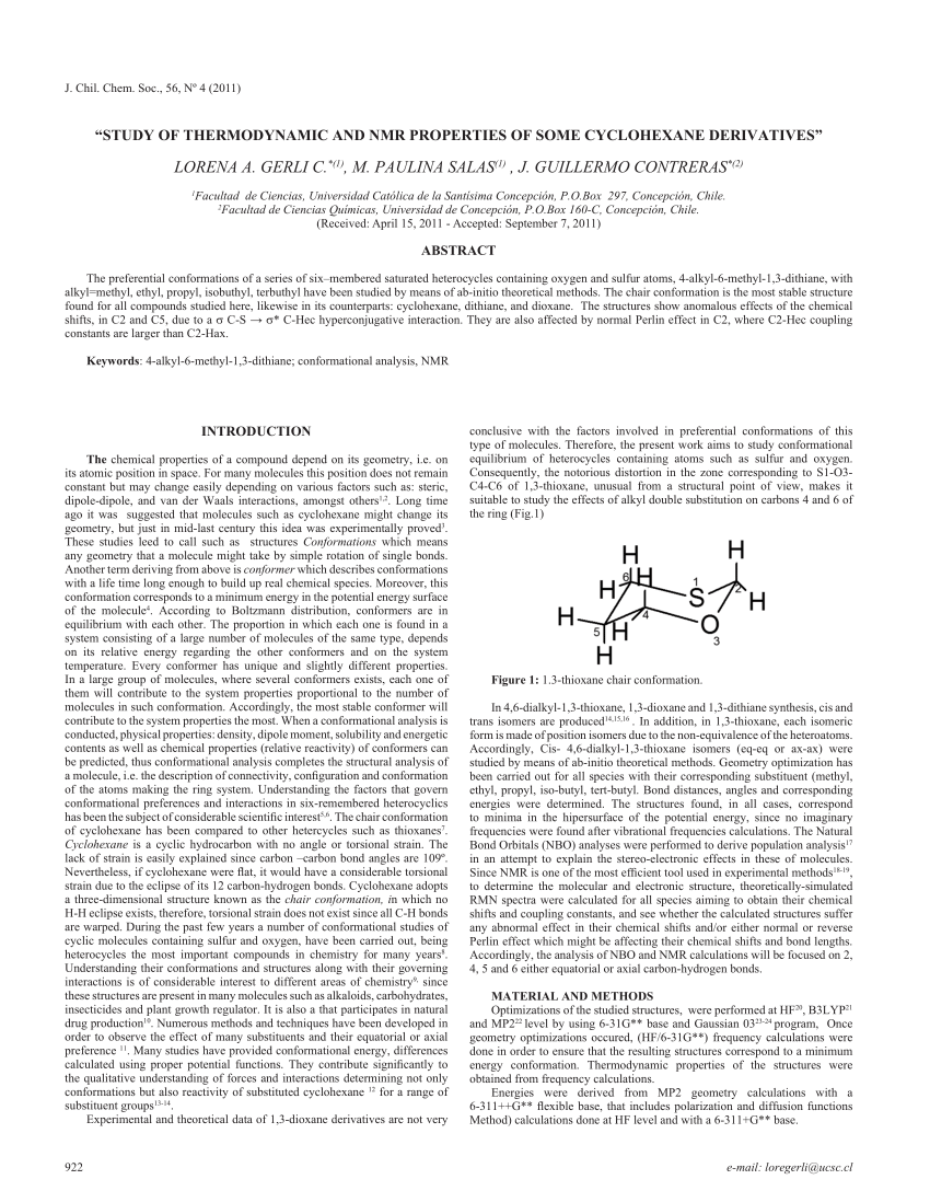 Pdf Study Of Thermodynamic And Nmr Properties Of Some