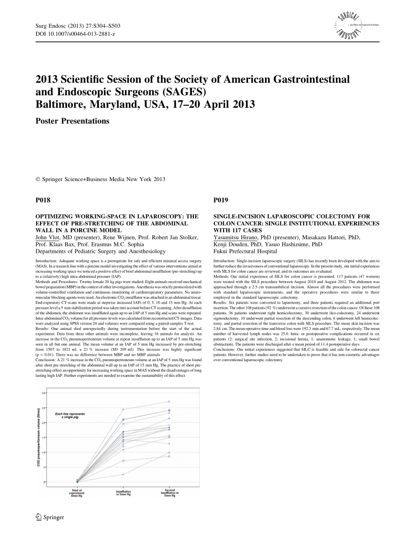 PDF) Standardized Protocol Utilization Decreases Sleeve Gastrectomy of Complications: Laparoscopic Patients A 189 Rate of in Consecutive Study