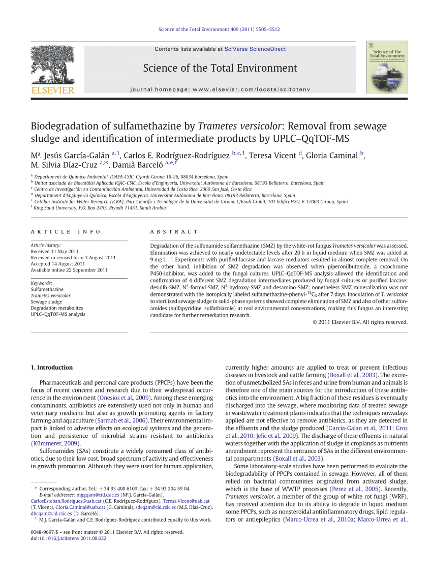 environmental chemistry research paper pdf