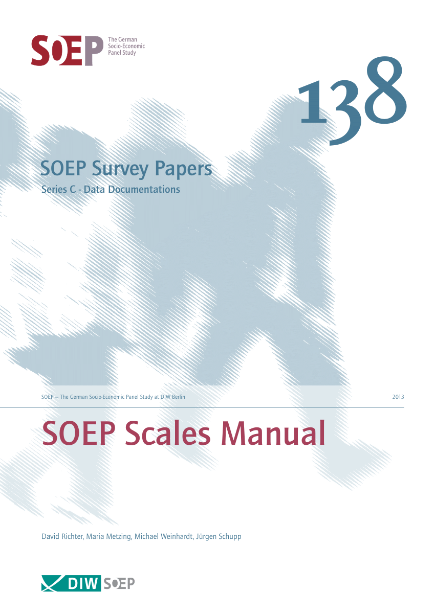 PDF) SOEP Scales Manual