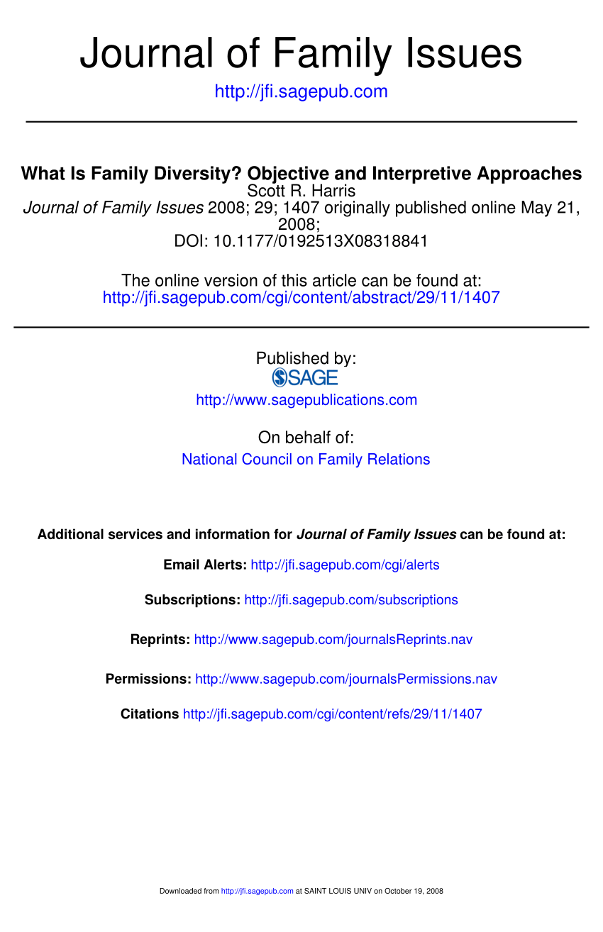 pdf-what-is-family-diversity-objective-and-interpretive-approaches