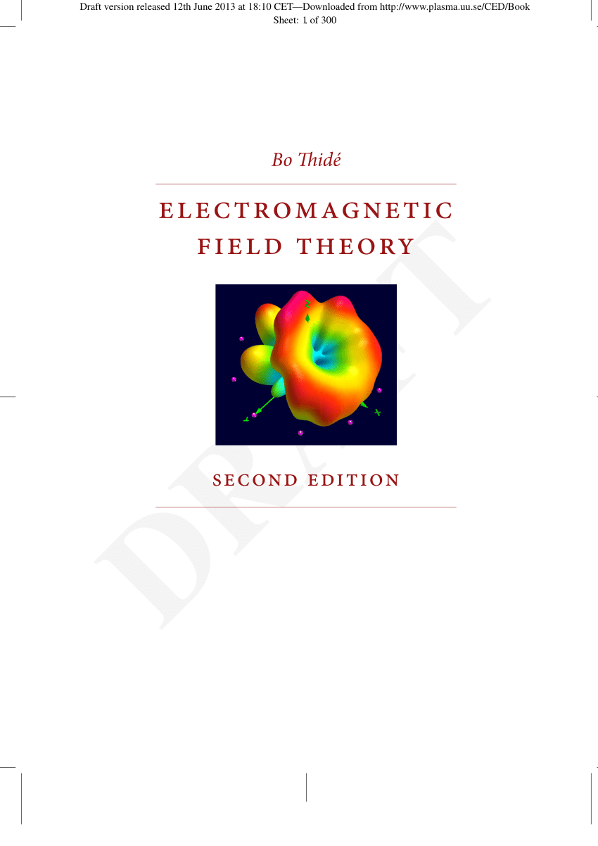 PDF) Electromagnetic Field Theory