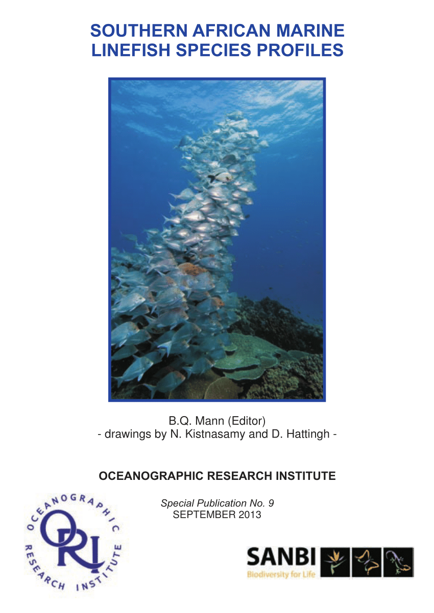 PDF) Southern African Marine Linefish Species Profiles