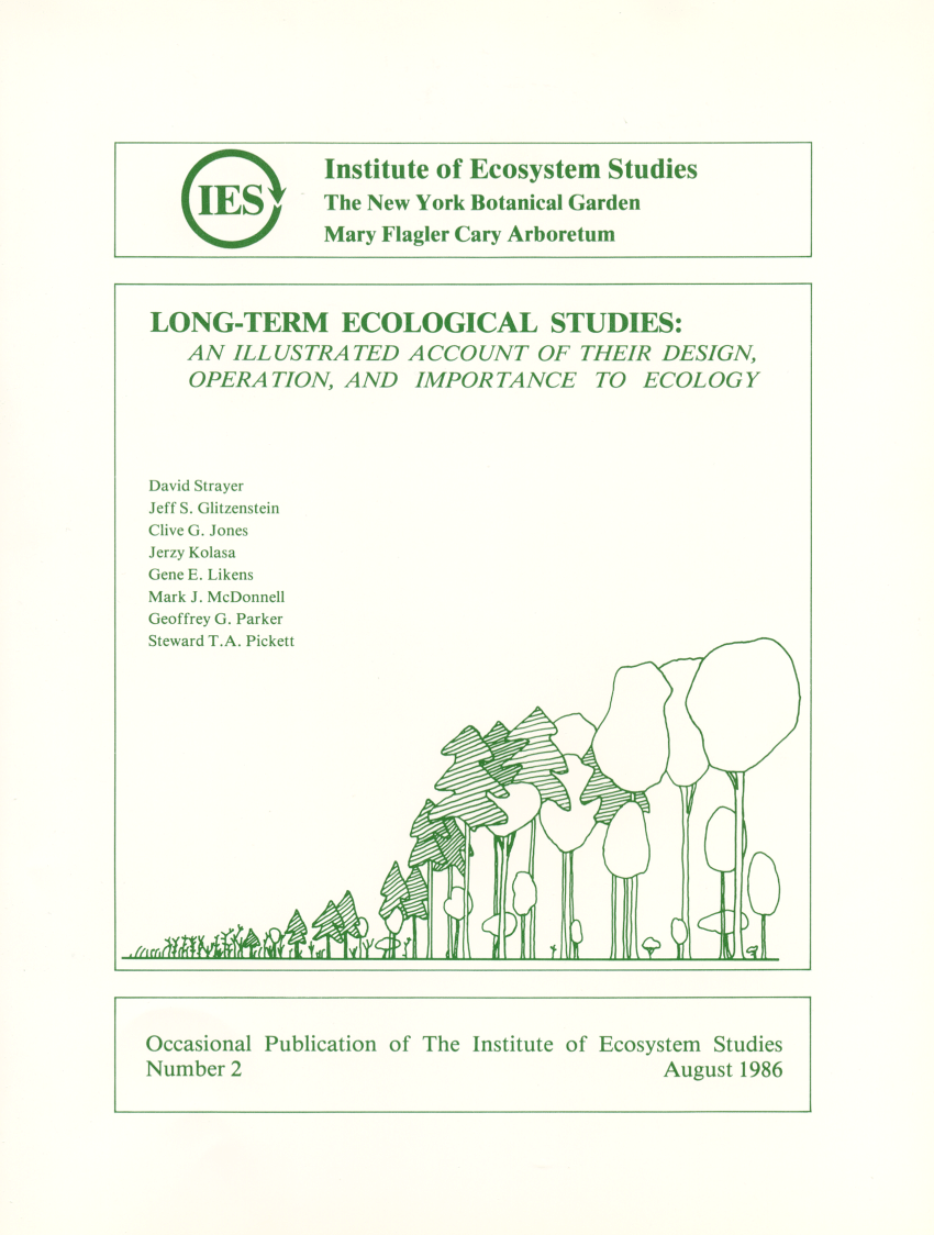 ecological studies research design