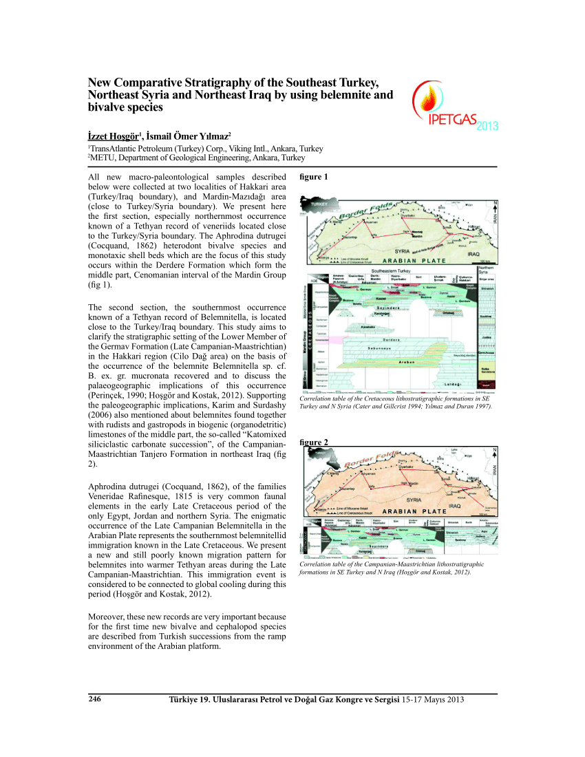 (PDF) New Comparative Stratigraphy of the Southeast Turkey, Northeast Syria and Northeast Iraq