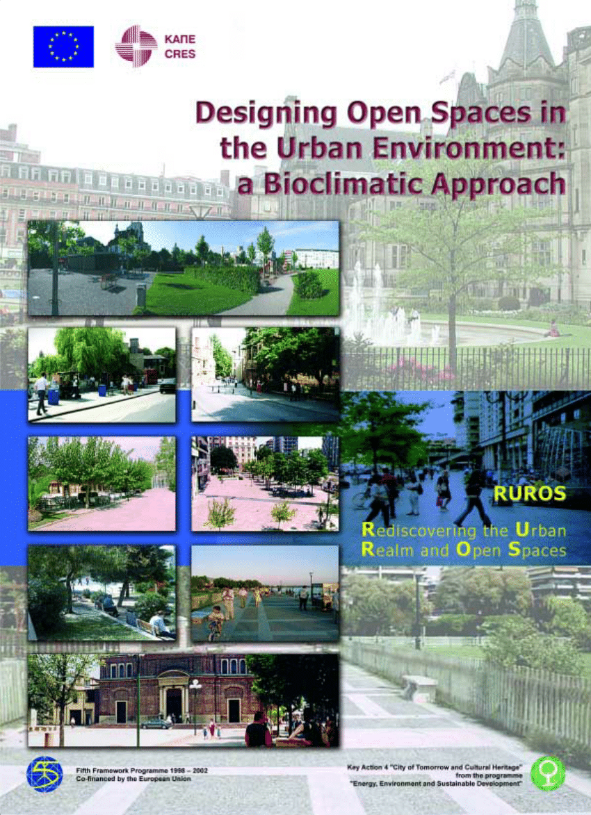 PDF) Designing Open Spaces in the Urban Environment: a Bioclimatic Approach