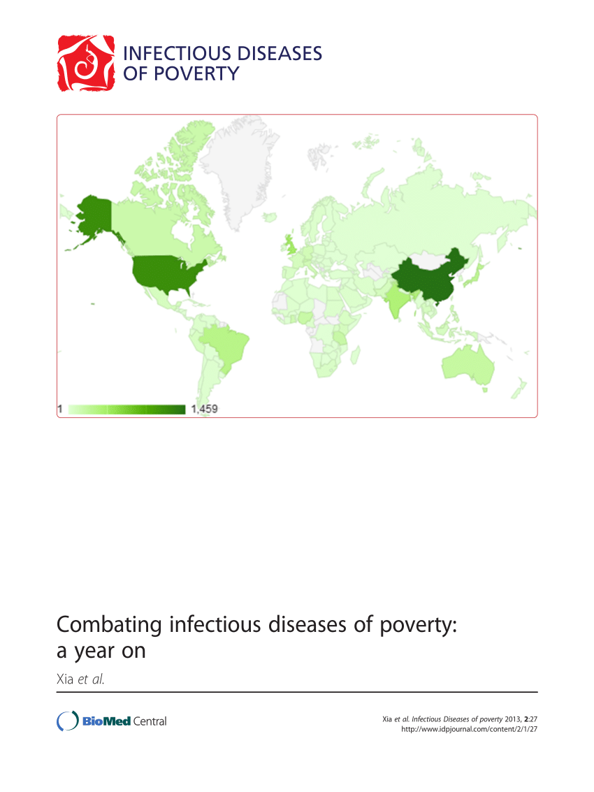 global report for research on infectious diseases of poverty