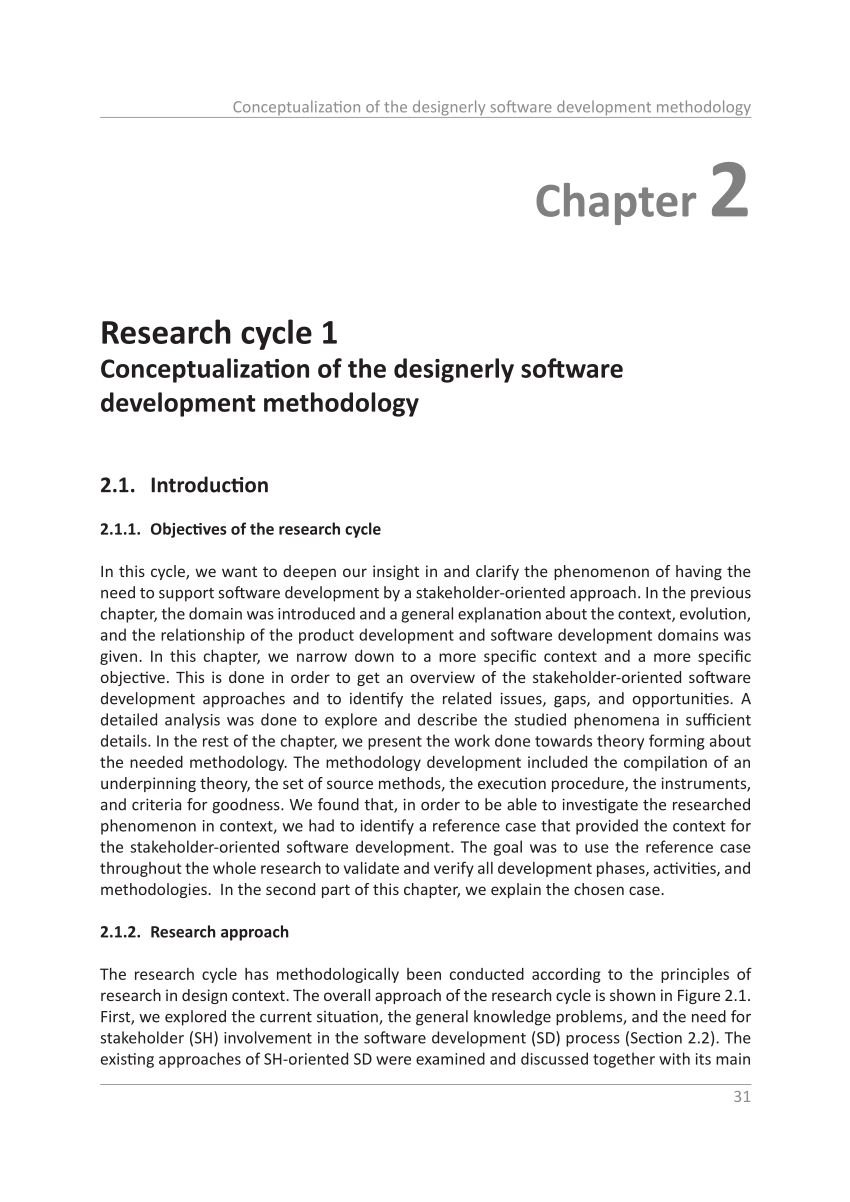 Phd thesis in development