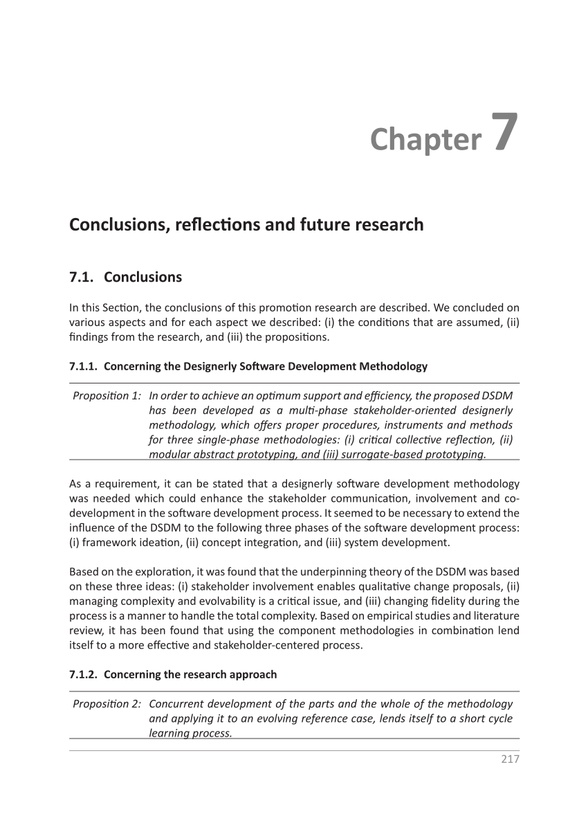 conclusions phd thesis