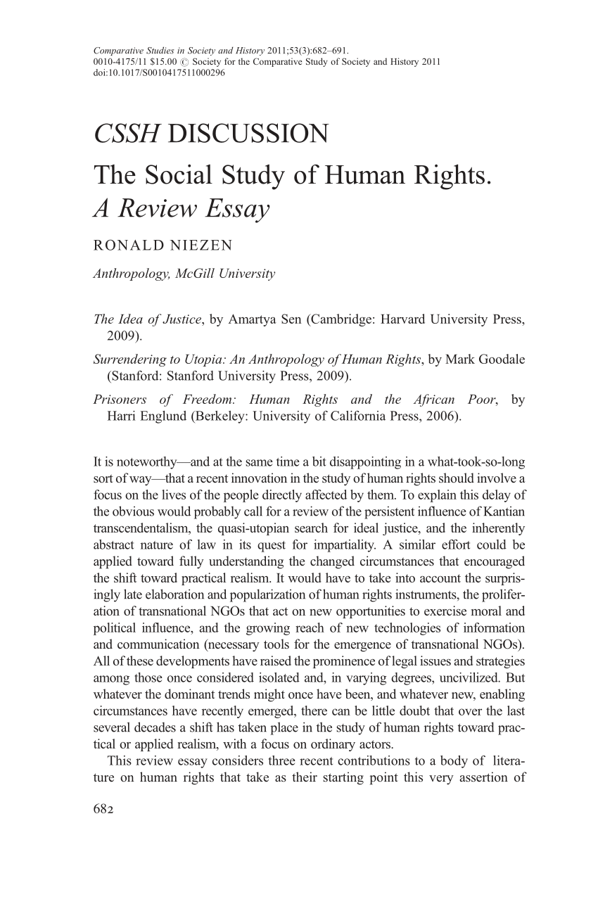 ensuring social justice is a human right essay