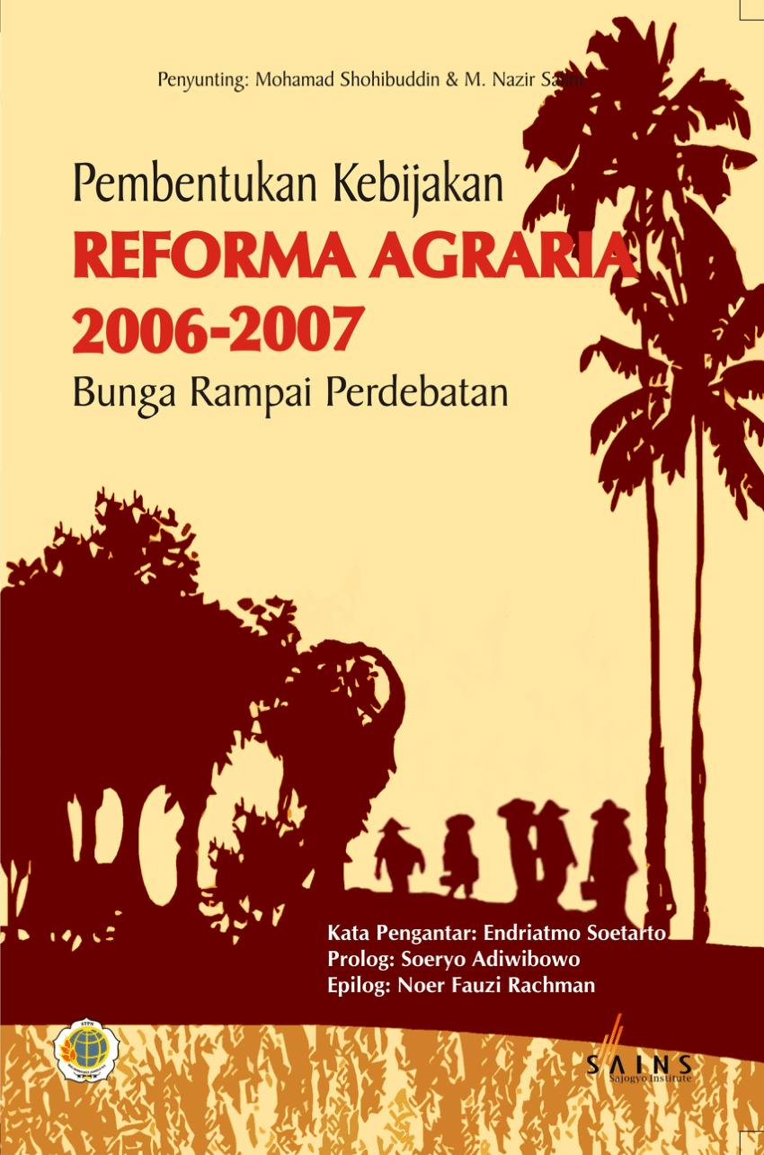  PDF  Pembentukan Kebijakan Reforma Agraria 2006 2007 