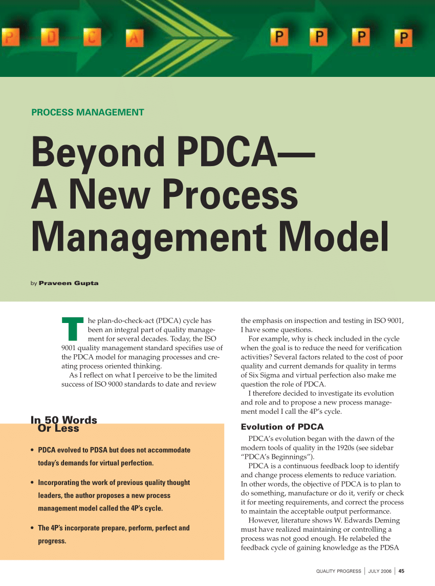 A FOCUS-PDCA quality improvement model for reducing the distribution defect  rate of sterile packages