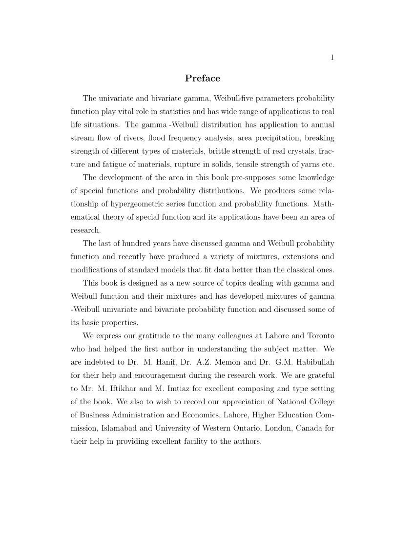 Pdf Univariate And Bivariate Gamma Type Distributions