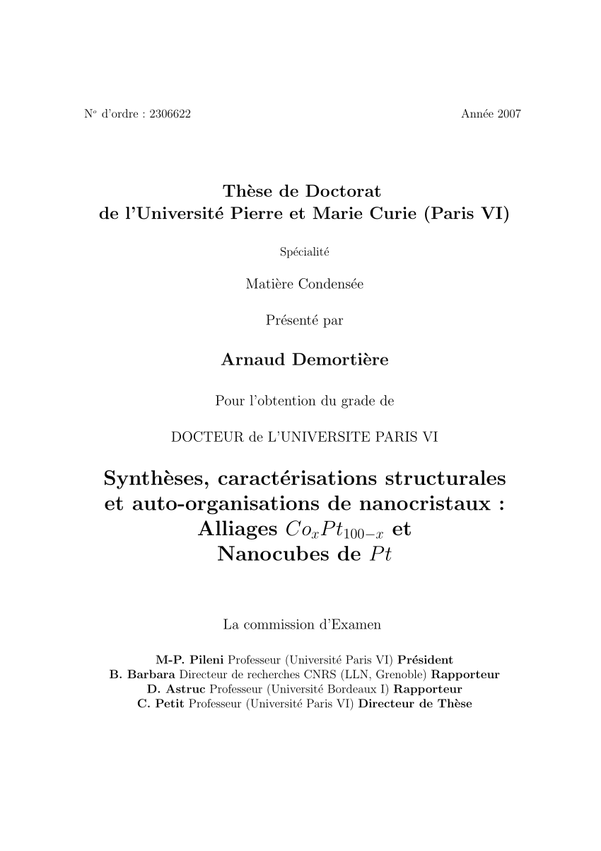 phd title in french