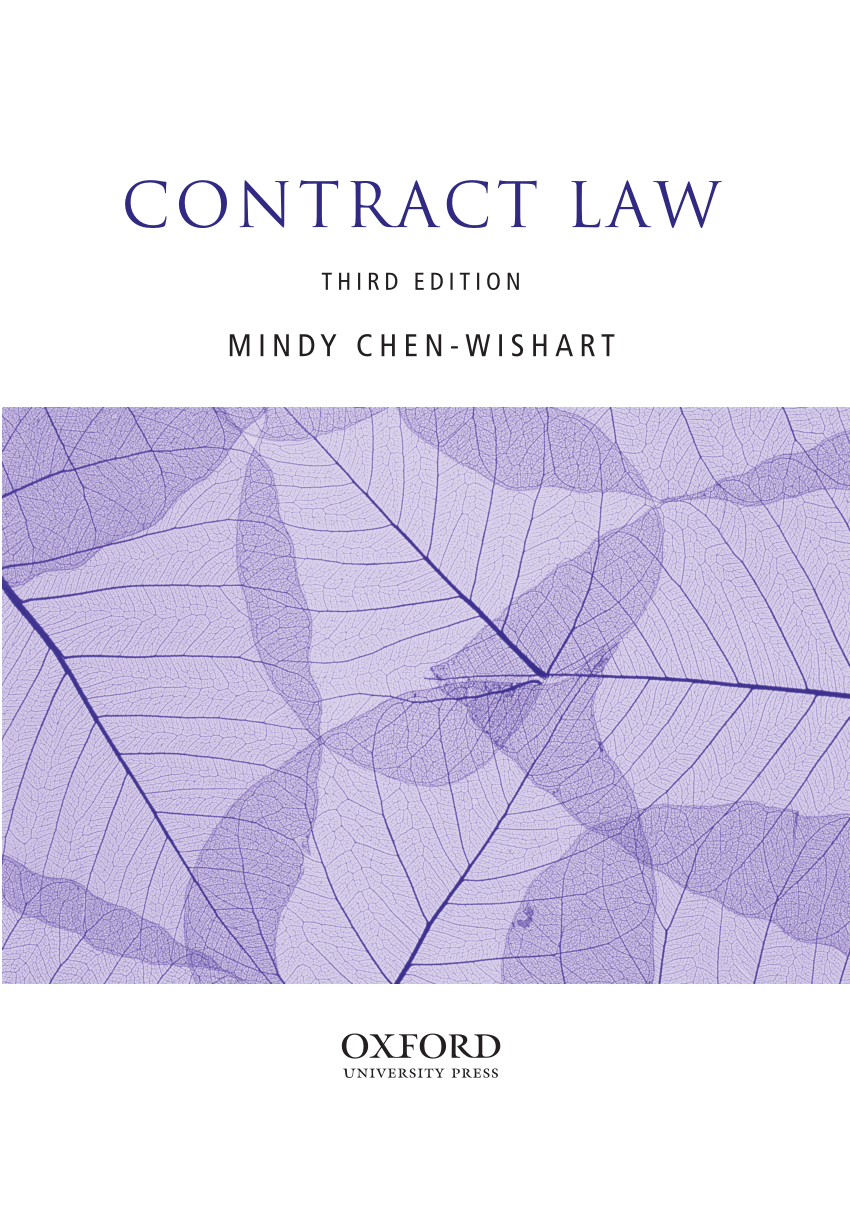 law of contract pdf download