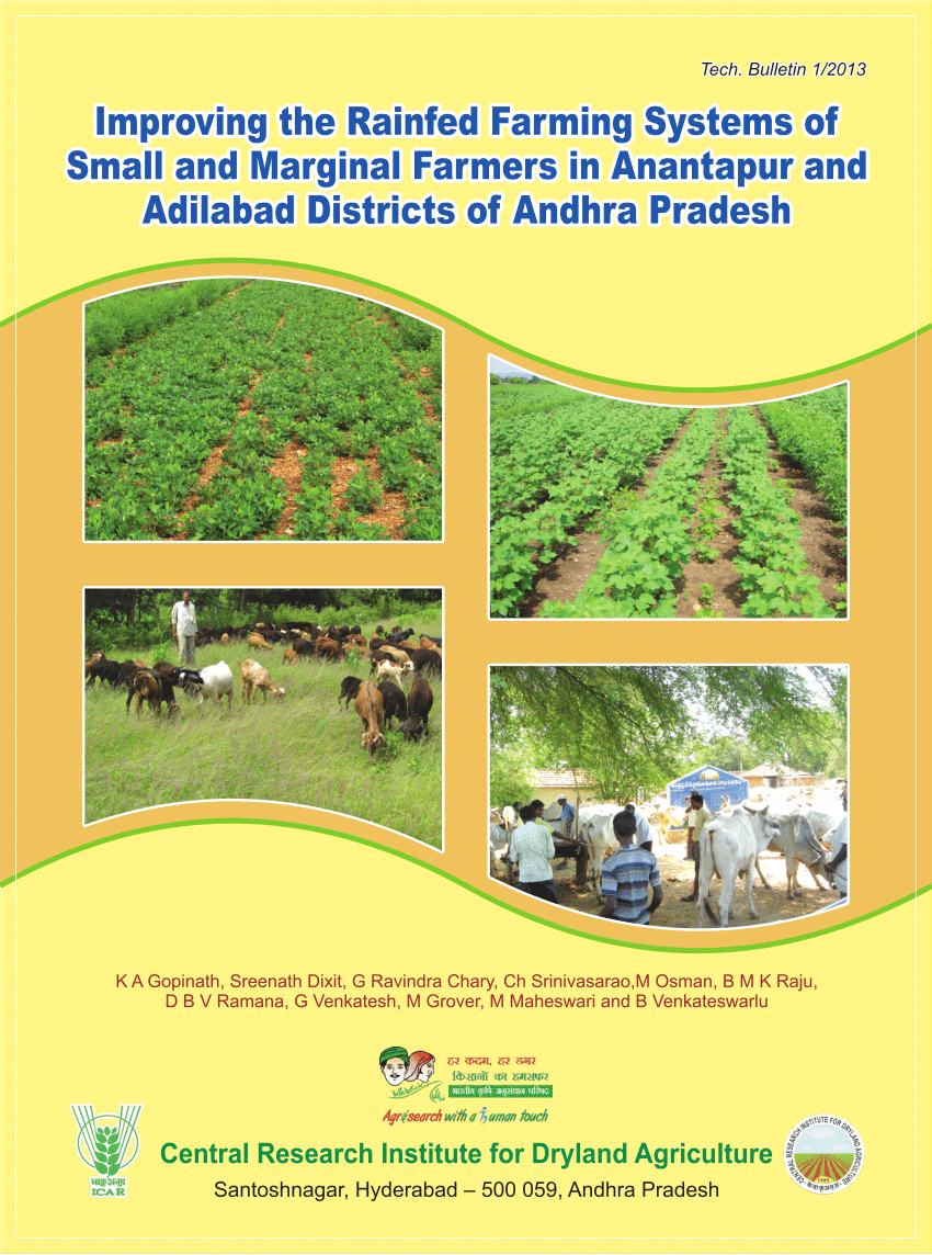 (PDF) Improving the Rainfed Farming Systems of Small and Marginal ...