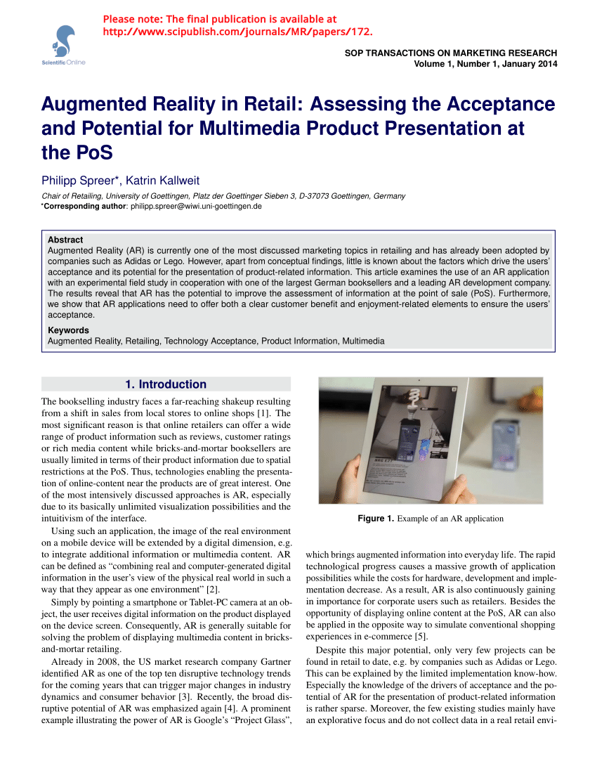 augmented reality research paper 2022