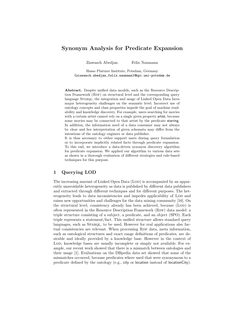 pdf-synonym-analysis-for-predicate-expansion