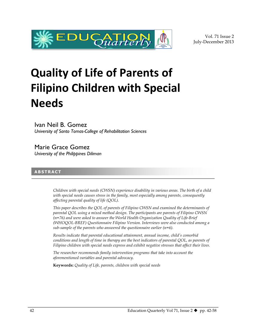 special education in the philippines
