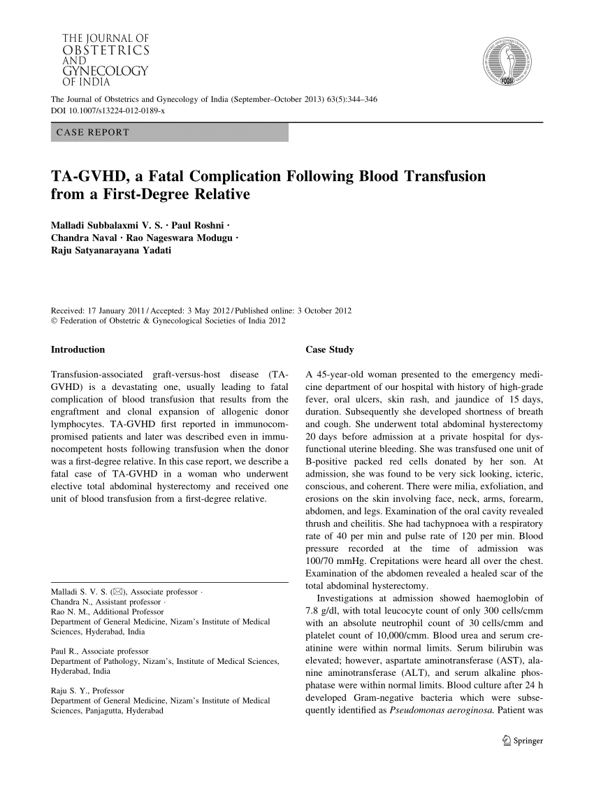 pdf-ta-gvhd-a-fatal-complication-following-blood-transfusion-from-a