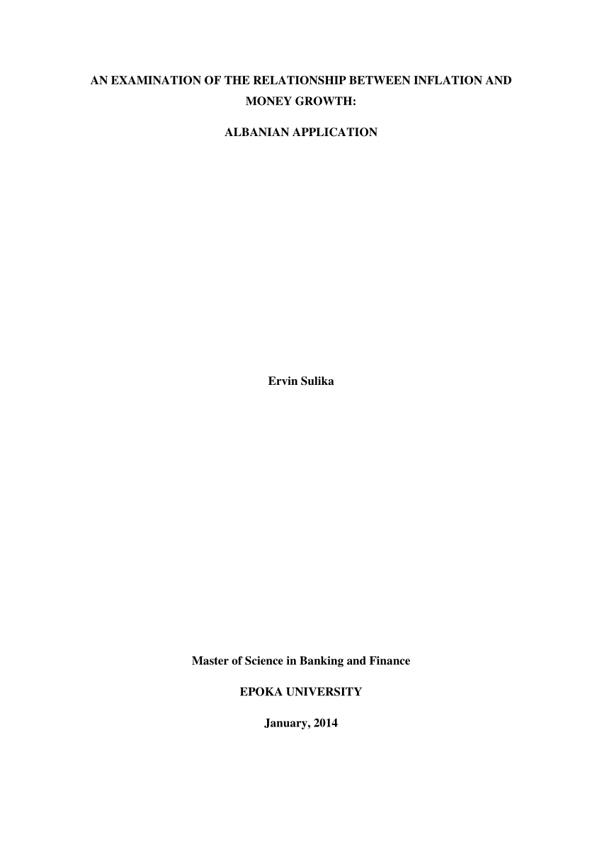 Title page for research paper
