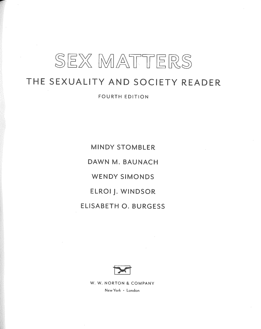 Pdf Sexuality In A Virtual World