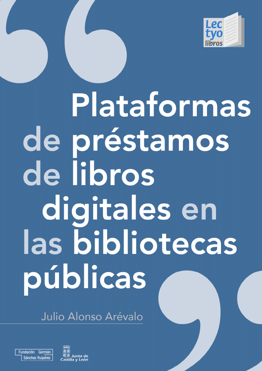 PDF) Plataformas de préstamos de libros digitales en las bibliotecas  públicas