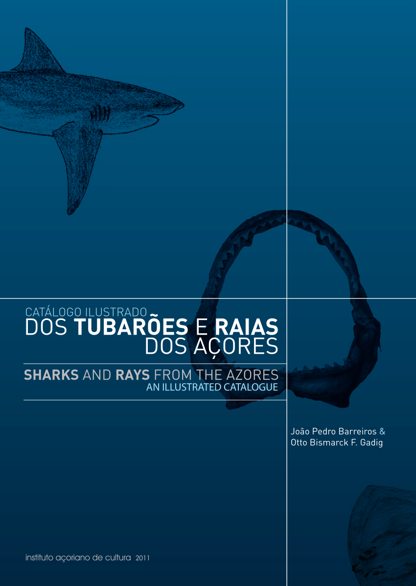 PDF) Catálogo ilustrado dos tubarões e raias dos Açores