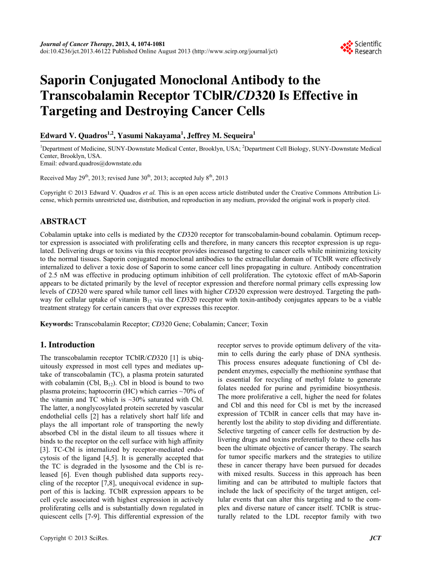 (PDF) Monoclonal Antibody Targeting of Fibroblast Growth 