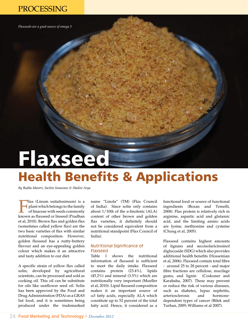 8 Research Backed Health Benefits of Flaxseeds - PharmEasy