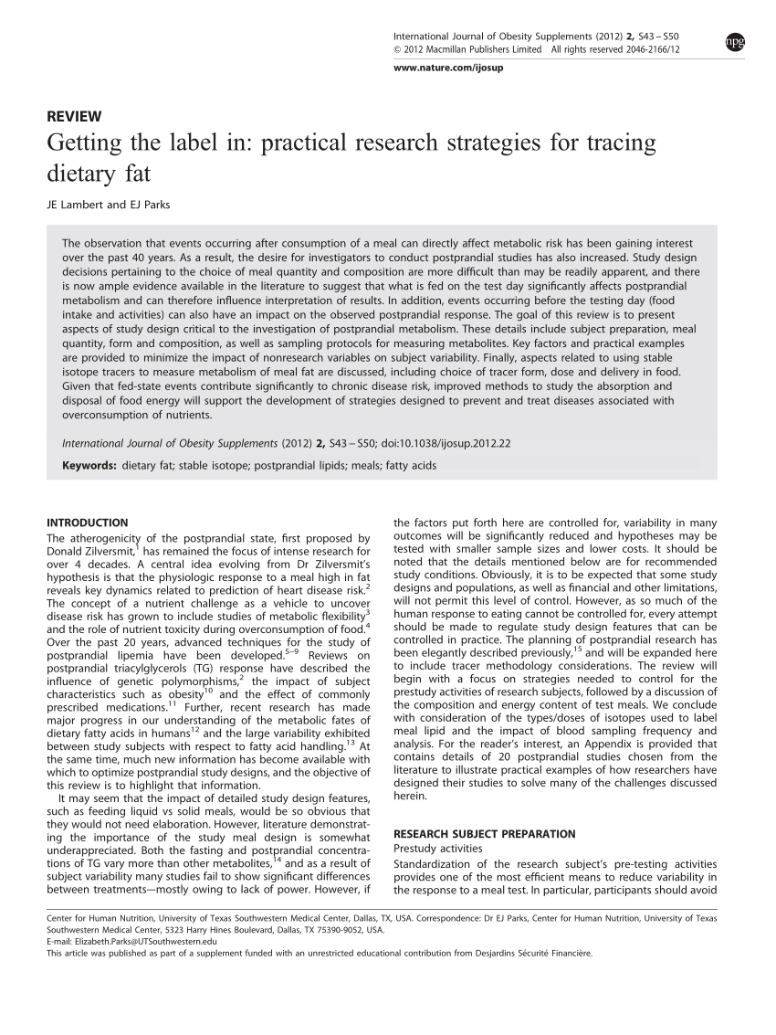 PDF Getting the label in practical research strategies for  