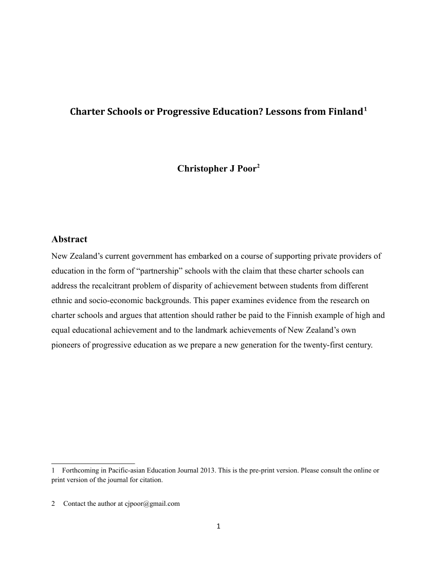 pdf-charter-schools-or-progressive-education-lessons-from-finland