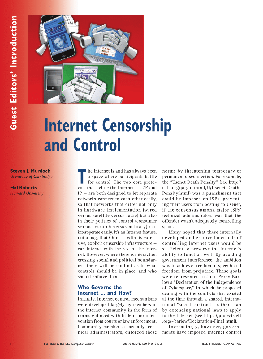 internet censorship essay introduction