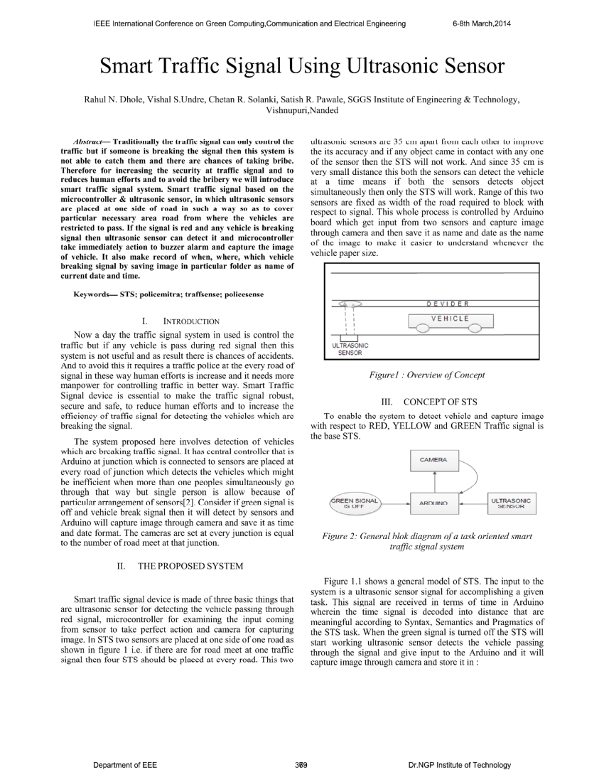 ultrasonic sensor research paper