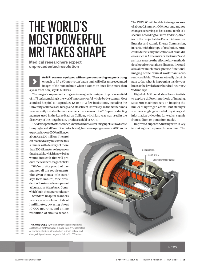 The World's Most Powerful MRI Takes Shape - IEEE Spectrum