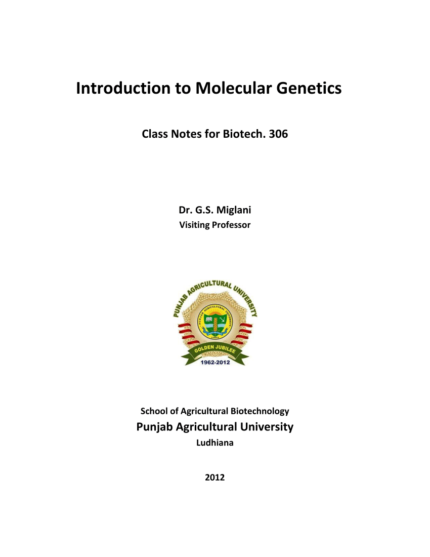 research articles on molecular genetics