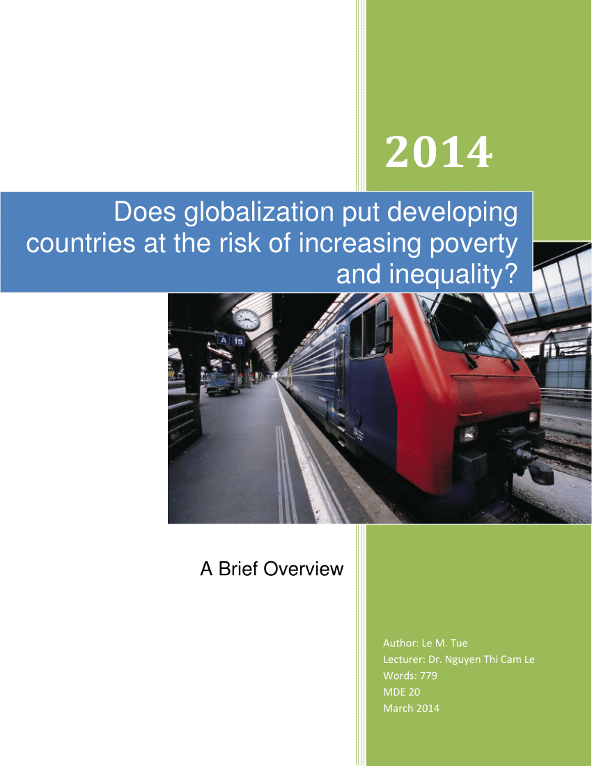 negative impacts of globalization on poverty