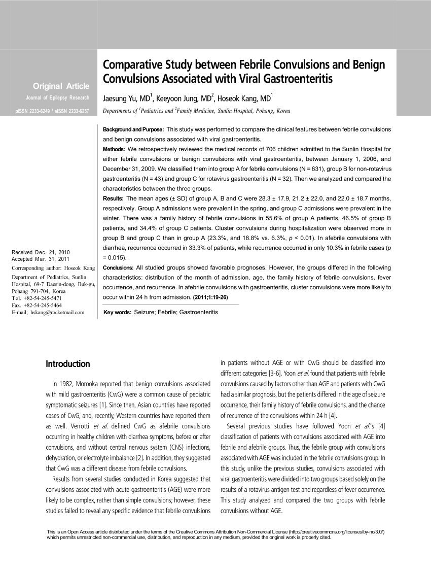 benign febrile convulsion case study scribd