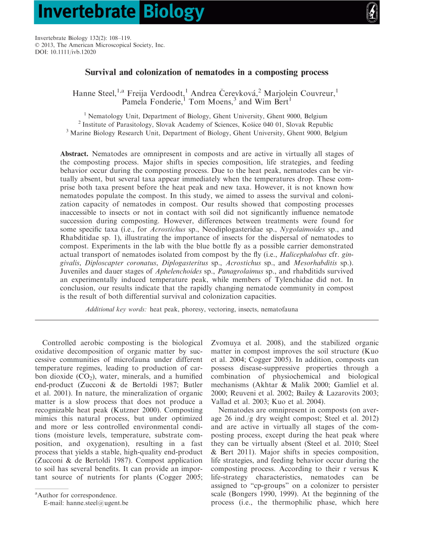 Composting Process Pdf