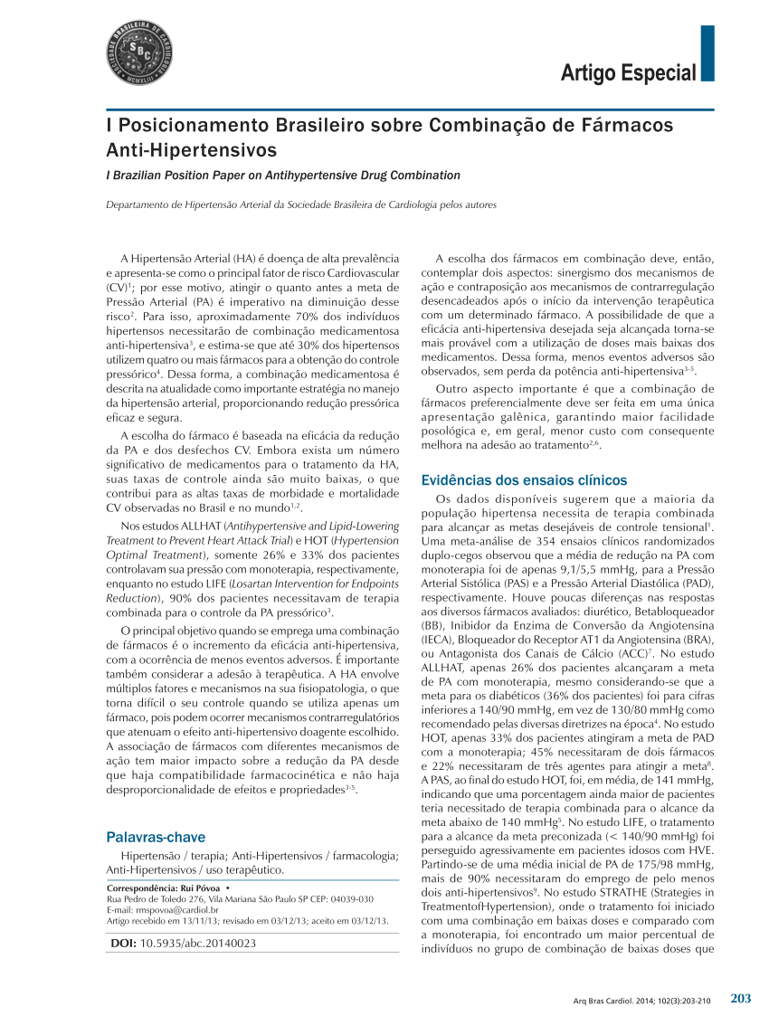 2 Mecanismos de Acao dos Anti-hipertensivos - Farmacologia I