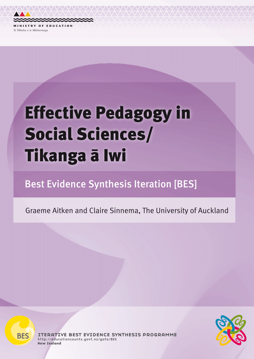 (PDF) Effective pedagogy in social sciences/tikanga ā iwi: Best ...