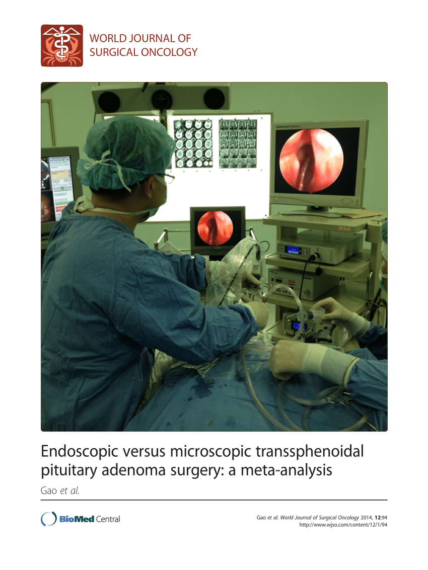 (PDF) Endoscopic versus microscopic transsphenoidal pituitary adenoma ...